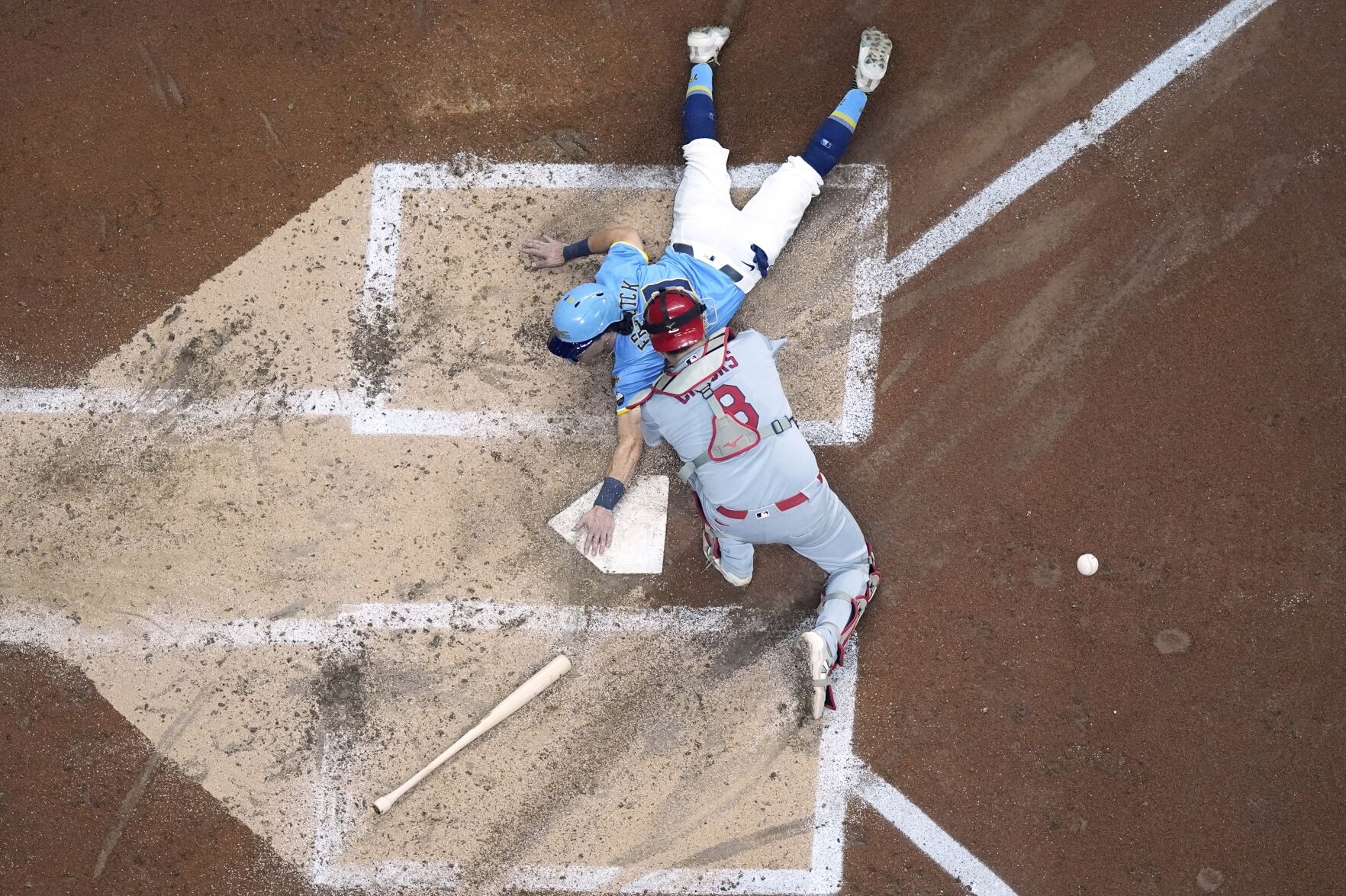 Cardinals Brewers Baseball